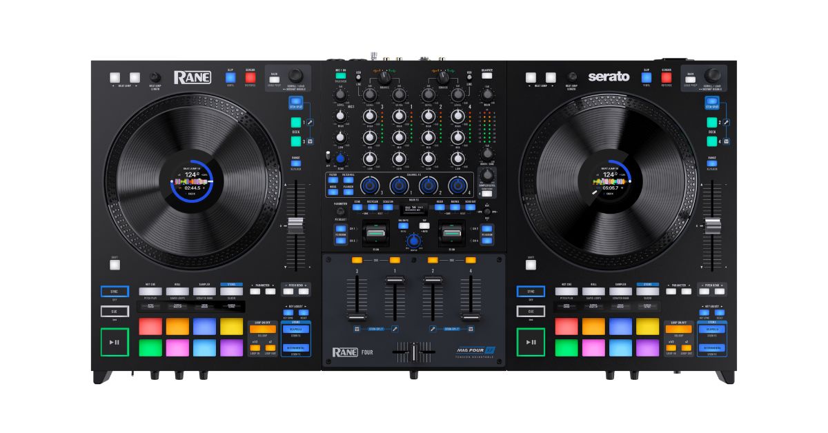 Serato Stemsに完全対応。Serato DJ用ハイエンド4チャンネルDJコントローラー「RANE FOUR」が2023年初旬発売予定