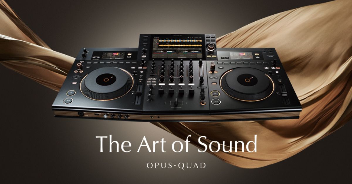 Pioneer DJ「OPUS-QUAD」新登場。唯一無二の優雅なデザインを実現したプロフェッショナルオールインワンDJシステム