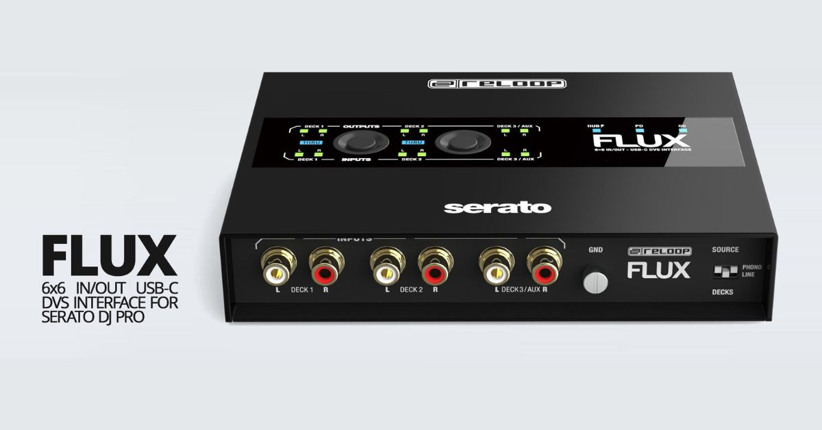 Reloop Flux国内正式販売開始！Serato DVS対応オーディオインターフェースの救世主