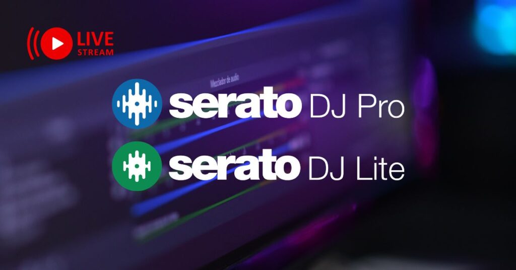 Serato DJでDJ配信を行う方法。ライブストリーミングも無料で出来る