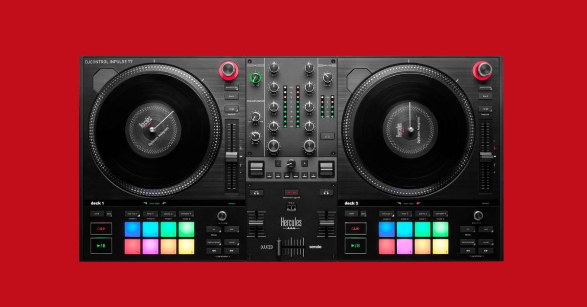 Herculesよりモーター駆動式プラッター搭載DJコントローラー「DJControl Inpulse T7」が登場