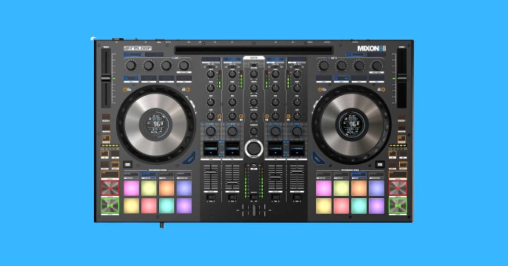 Reloop Mixon 8 Pro発売。Serato/djay対応の4ch DJコントローラー