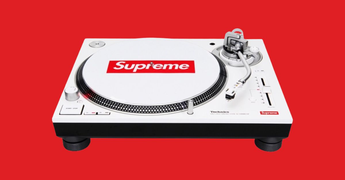 Supreme/Technics SL-1200MK7が秋冬コレクションWEEK17に登場。マニア垂涎のコラボアイテム | Discpick