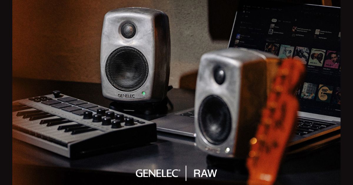 Genelecの8010A & G Oneモニタースピーカーに新色RAWフィニッシュが追加。発売記念として値引きの特別キャンペーンも開催