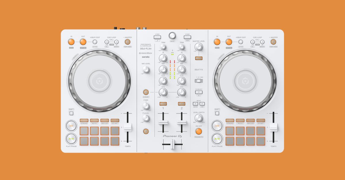 DDJ-FLX4に限定ホワイトカラー版が登場
