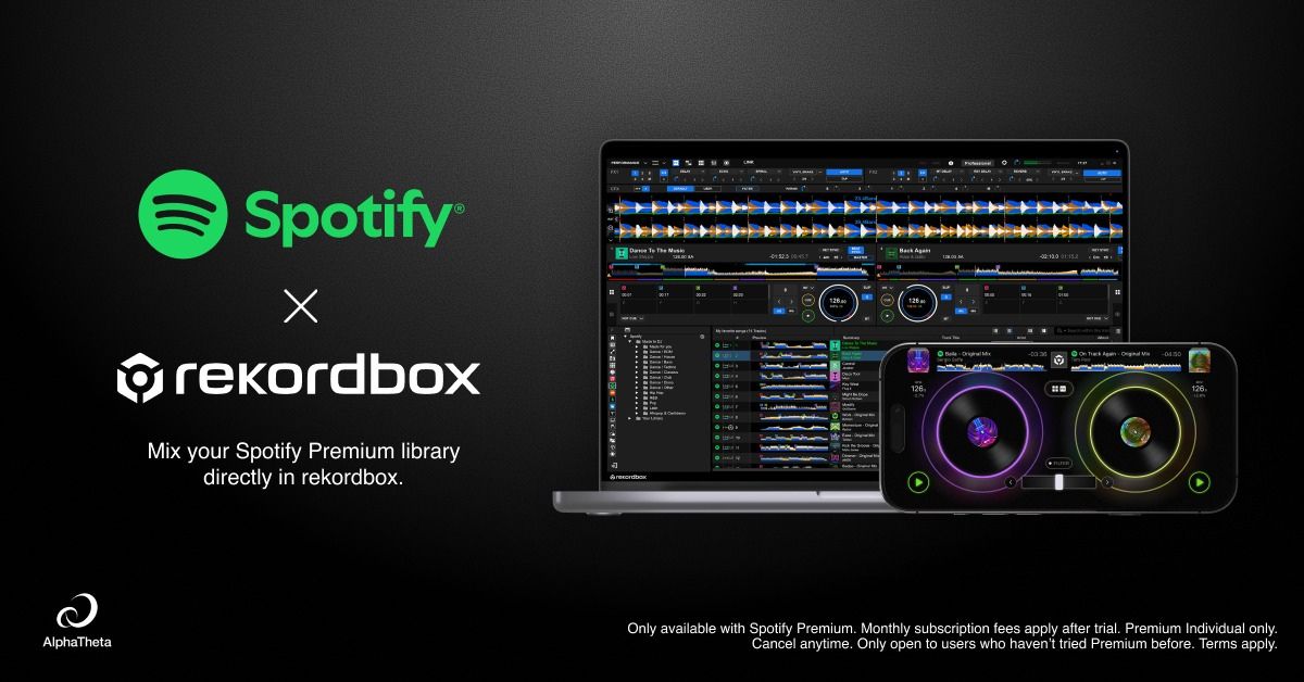 rekordbox for iOS/AndroidがSpotify対応。モバイルDJプレイの選曲幅が飛躍的に拡大