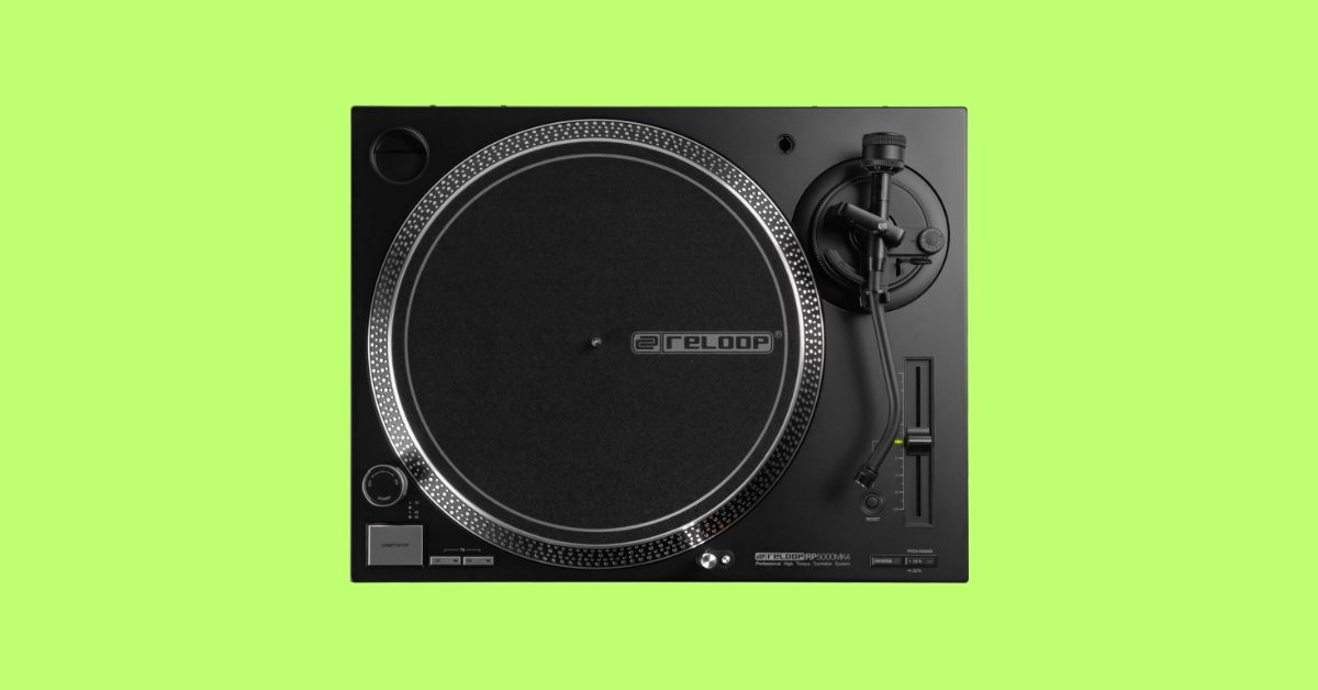 Reloop「RP-5000 MK4」登場。ハイ・トルク・ターンテーブルの進化形