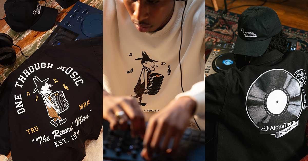 AlphaTheta初のアパレルラインが始動！「音楽をまとう」を体現したOne Through Music コレクション発売