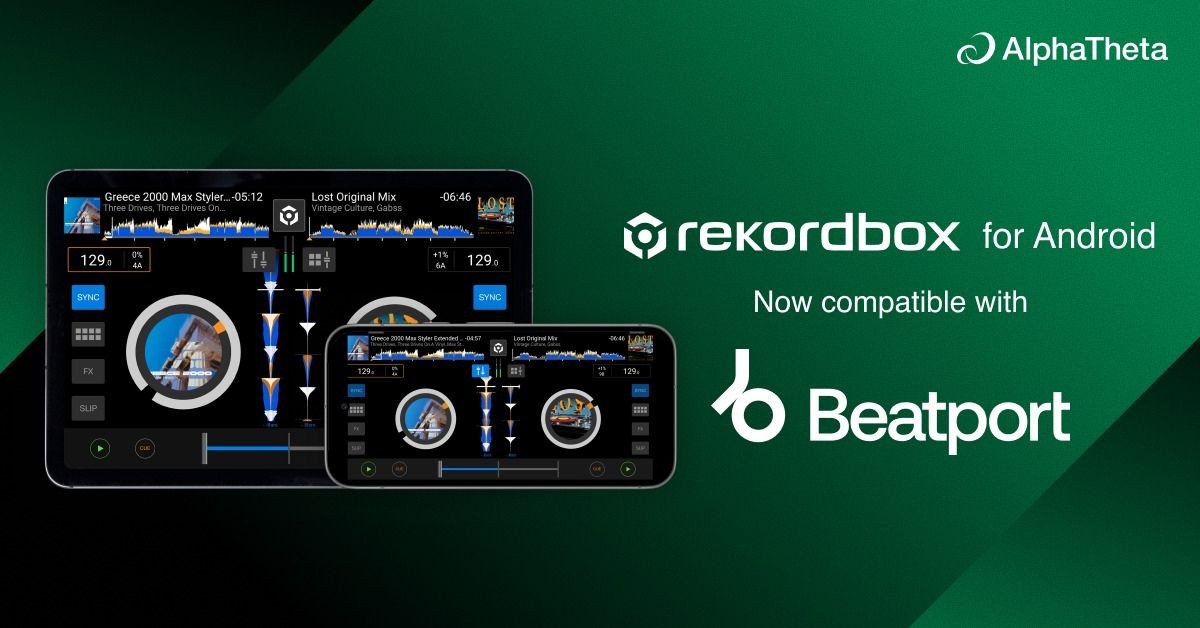 Androidユーザーに朗報！rekordbox for AndroidでBeatport Streamingが利用可能に