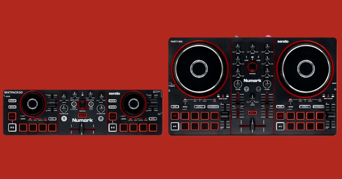 NumarkからコンパクトDJコントローラーが2機種同時登場！「MixTrack Go